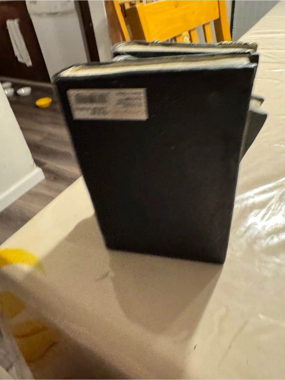 Decorative Black and Gold 'Book of Shadows' Stack - Home Accents- Halloween
